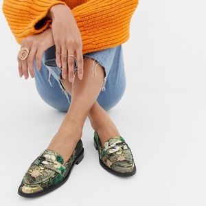 ASOS Design Mantra loafer flat shoes
